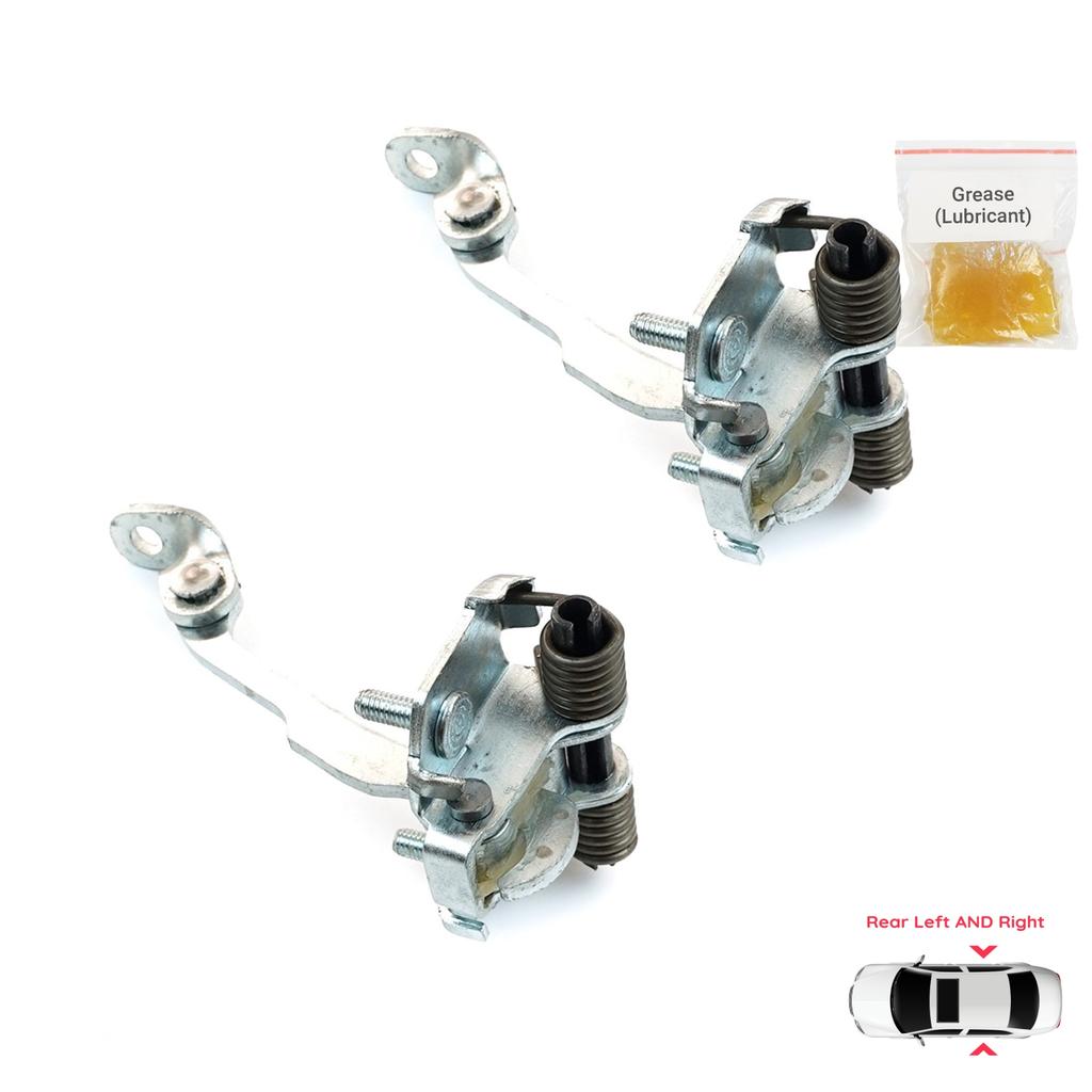 EDP226-1 2 Pieces Rear Left AND Right Door Catch Hinge Brake Stop Check Strap Limiter for Citroen C3 MK1 MK2 2002-2016 9181.L9