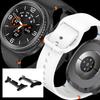1 pár 22mm adaptér pro Samsung Galaxy Watch 8 konektor řemínku náramku nerezová ocel doplňky