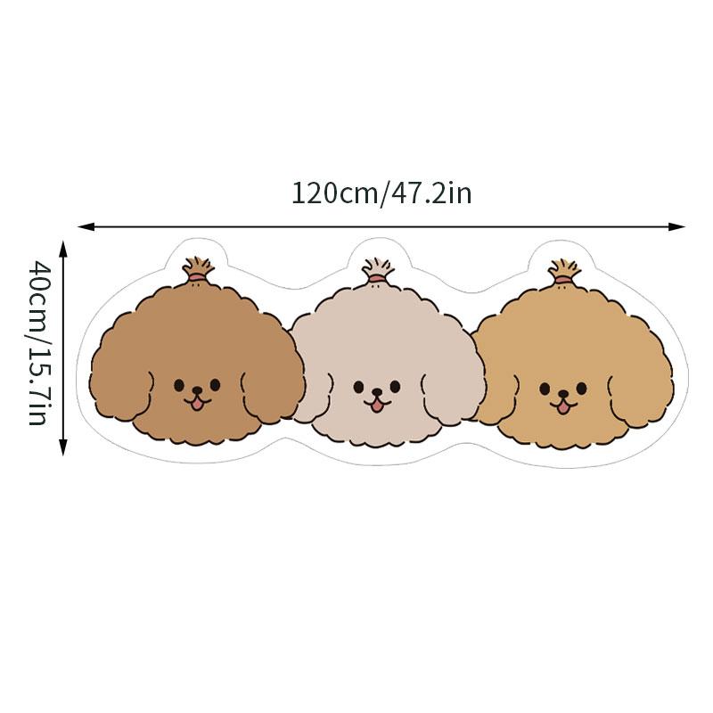 Cartoon Küche Lange Teppiche Unregelmäßige Fußmatte Teppiche für Wohnzimmer Saugfähige Eingangsfußmatte Küchenteppich Fußmatte alfombra