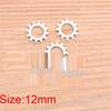 Mini Angrenaj 3 Culori Pandantiv DIY 12mm Accesorii Brățară Steampunk