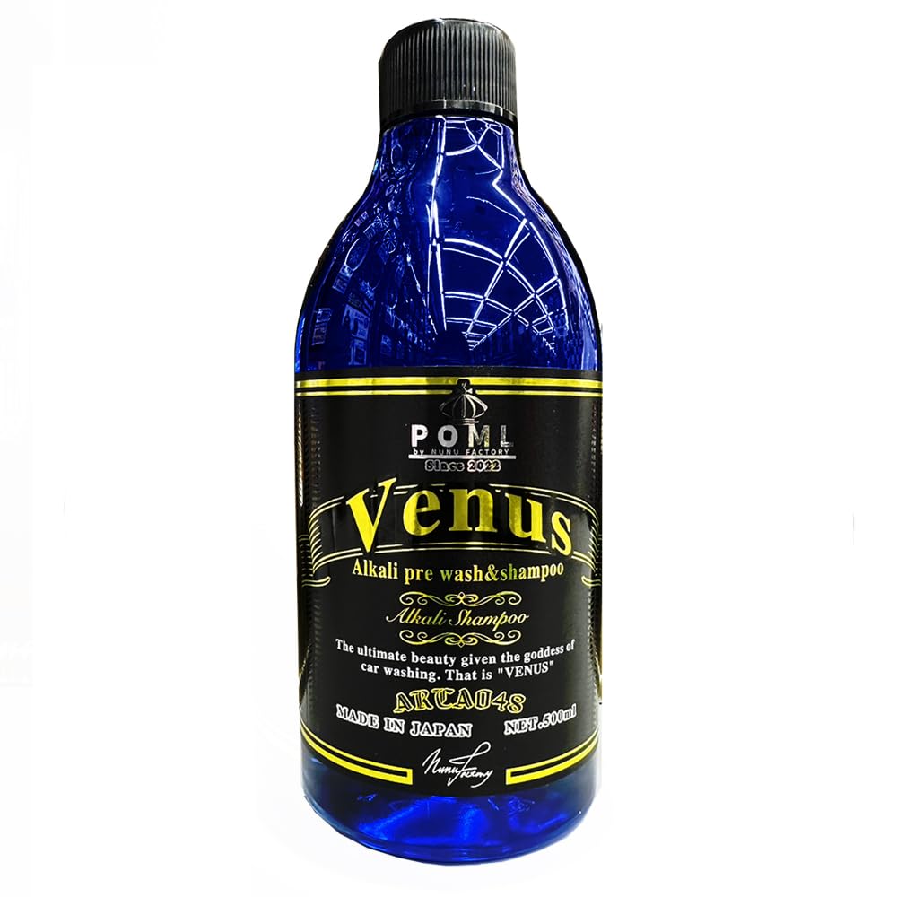 

POML Nunu Factory Resistant to organic Snow Foam Alkaline Shampoo for Bucket Easy Car wash Venus stains! Washes. application. supplies.