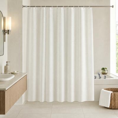 Tenda Doccia Trasparente, Rivestimento Doccia in Plastica PEVA, Tenda da Bagno Impermeabile con Ganci per Vasca da Bagno