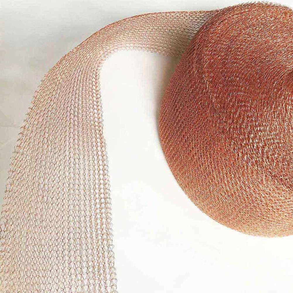 3/6/10M Copper Mesh Slug Repeller Long Lasting Slug Repellent Copper Net Snail Repel Tool for Garden Plant Protection