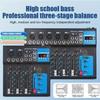 With Equalizer F4/F7 Channels Audio Mixer  for Computer MP3 Microphone Recording