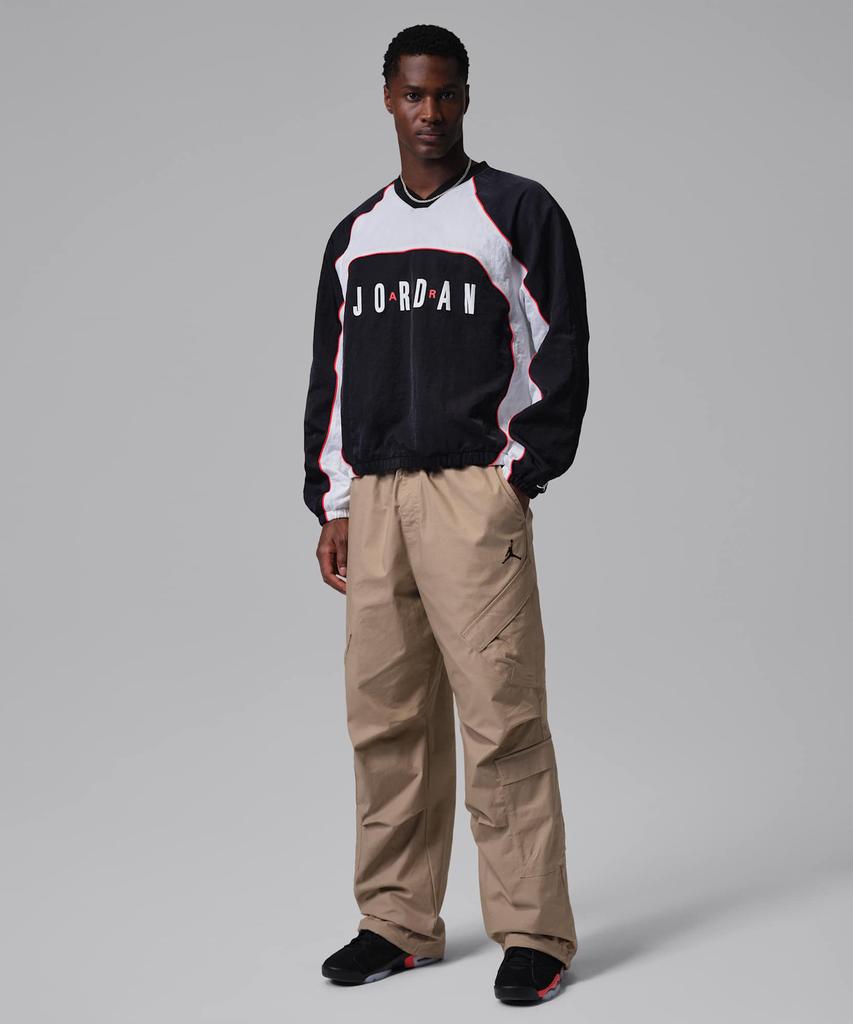 NIKE Jordan Flight Utility Pants M - Khaki:Black / Hv0530-247