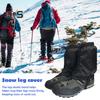 1 Pair Outdoor Leg Gaiter Adjustable Waterproof Men Women Hiking Climbing Snow Skiing Hunting Snake Guard Snow Boot Shoe Gaiter Leg Protector Cover