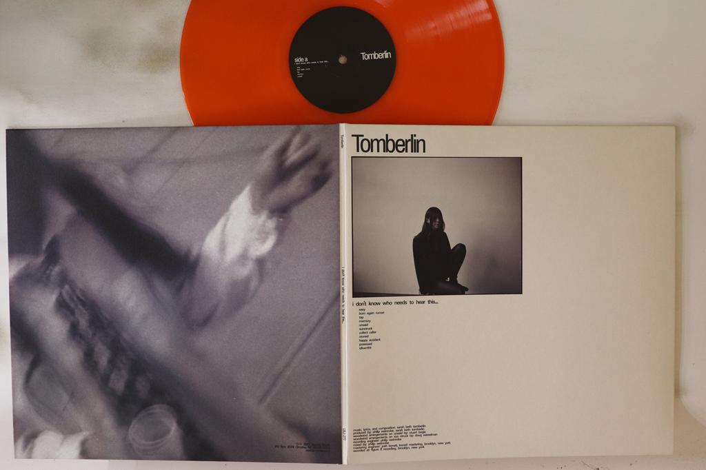 LP Record TOMBERLIN - I Don't Know Who Needs To Hear This LBJ277LP SADDLE CREEK 2022 US Rock Used