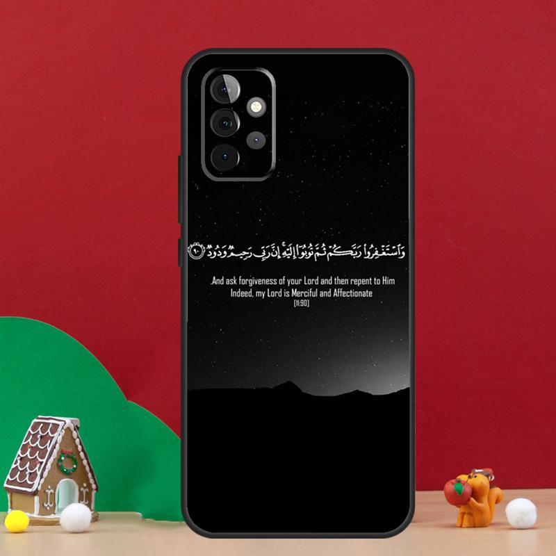 Muslim Surah Ikhlas Islamic Quotes Case For Samsung Galaxy A17 A06 A16 A56 A36 A54 A34 A14 A52 A32 A13 A23 A33 A53 A15 A35 A55