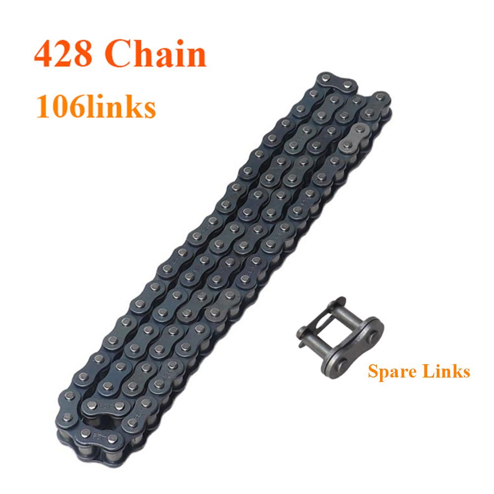 17MM 14T 15T 16T 17T Kettenrad vorne +76mm 41T 428 Kettenrad hinten + 428 106 Glieder Kette für ATV Quad Dirt PIT PRO Bike ATV