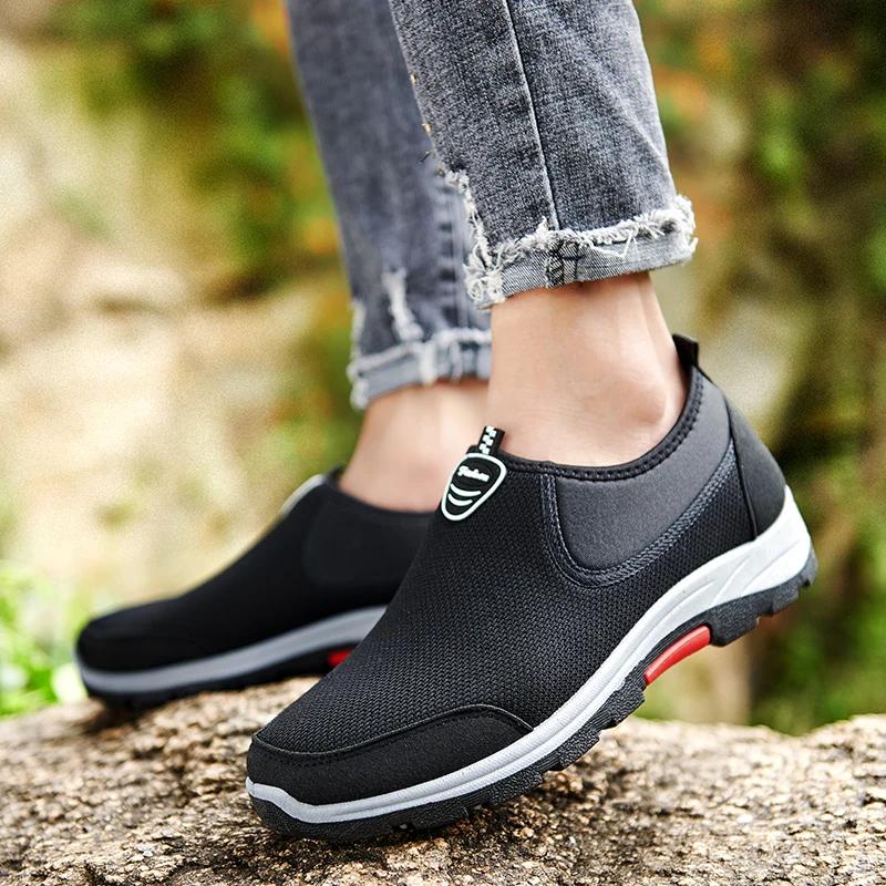 Summer Casual Men Shoes Lightweight Sneakers Man Fashion Walking Shoes Breathable Slip on Mens Loafers Zapatillas Hombre