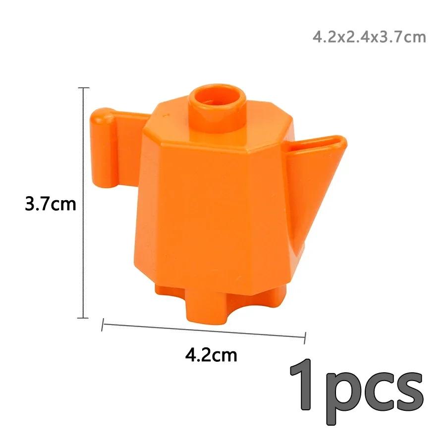 Grote Maat Deeltjes Meubels Bouwsteen Accessoires Figuren Bureau Deur Stoel Bed Bank Badkamer Keuken Grote Steen Duplo Speelgoed