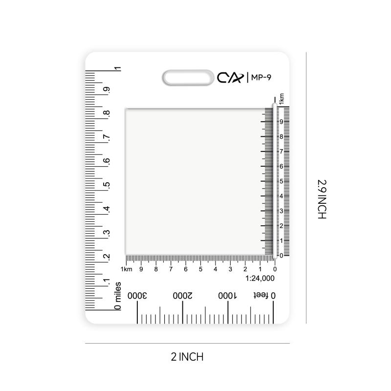 Practical Military Topographical Map Scale Mgrs Usng Military Coordinate Scale For Sea/Land Navigation Adventures A5