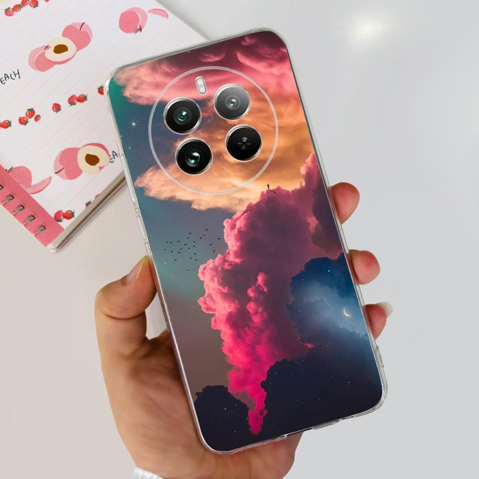 Case For Realme 12 Pro 6.7" Fashion Cute Cartoon Cat Soft Silicone TPU Cover For Oppo Realme12 Pro 12Pro Plus Bumper Phone Case