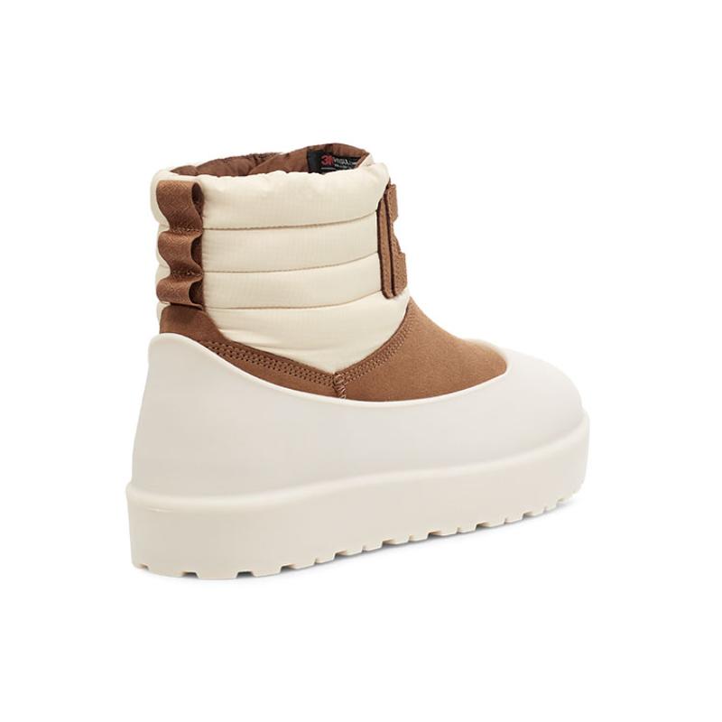 UGG Classic Mini Lace Up Weather Boot 'Chestnut Whitecap' Sneakers 1120849-CWGY