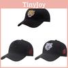 Mens Outdoor Sports Cap With Embroidered Tiger Design For Hiking And Fishing Trips