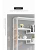 Multi-Layer Barber Shop & Office Display Shelf Rack