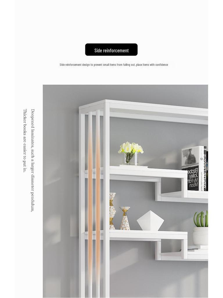 Multi-Layer Barber Shop & Office Display Shelf Rack