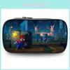 Mario Kart World Pencil Case With Polyester Material For Kids And Students