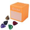 3D Printed Speaker Portable Guitar Pick Holder Waterproof Dustproof Guitar Picks Organizer Case Picks Storage Display Box Gifts