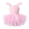 Baby Girls Ballet TuTu Dress 1-8 Years Fashion Professional Kids Dancing Party Dress Performance Costume Princess Wedding Dress