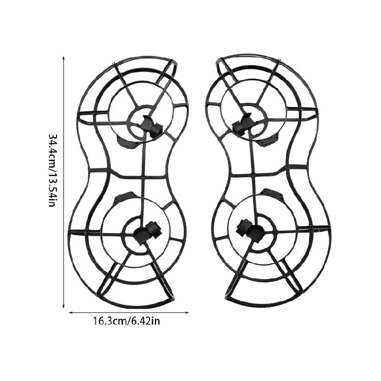 Plastic Propeller Guard with Quick Mount Feature for Lito Drones Impact Resistance and Durability