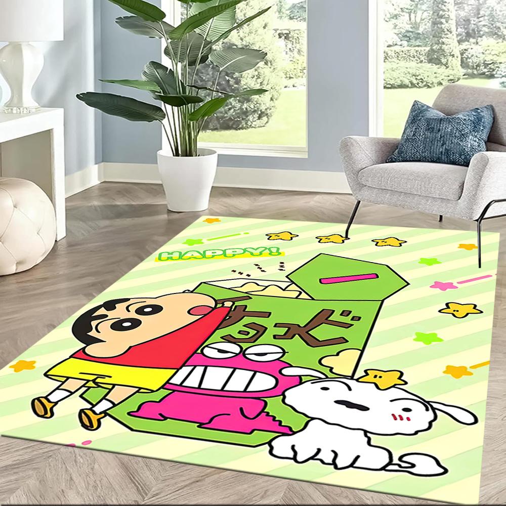 Cartoon Characters Adventure Square rugs are a great choice for living rooms, bedrooms, home décor, and as gifts.