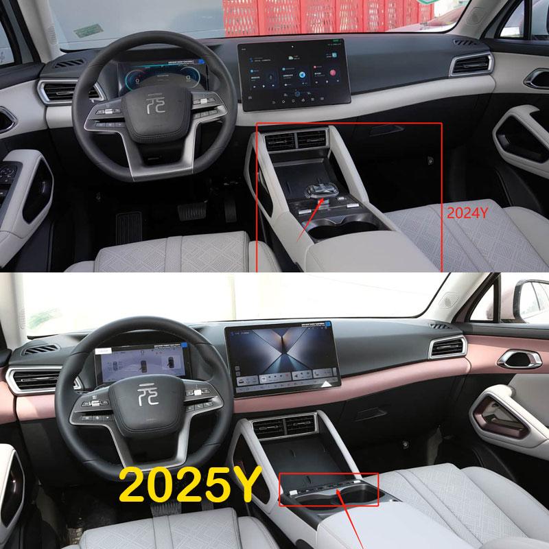 Car Center Console Organizer Armrest Storage Box Tray Container Pallet Accessories Parts For BYD ATTO 2 Yuan UP Yuan Pro 2025