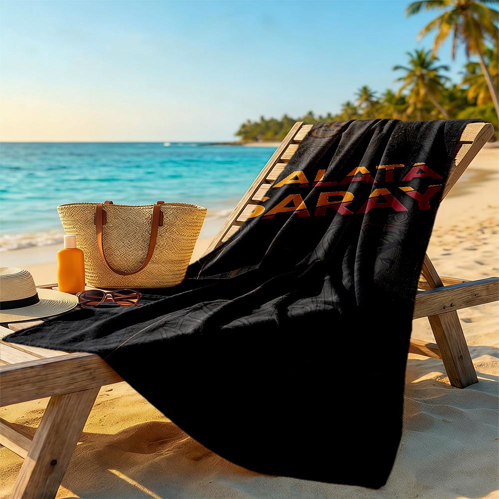 Galatasaray Beach Towel Super Soft Microfiber Quickdry Fabric Comfortable Lightweight