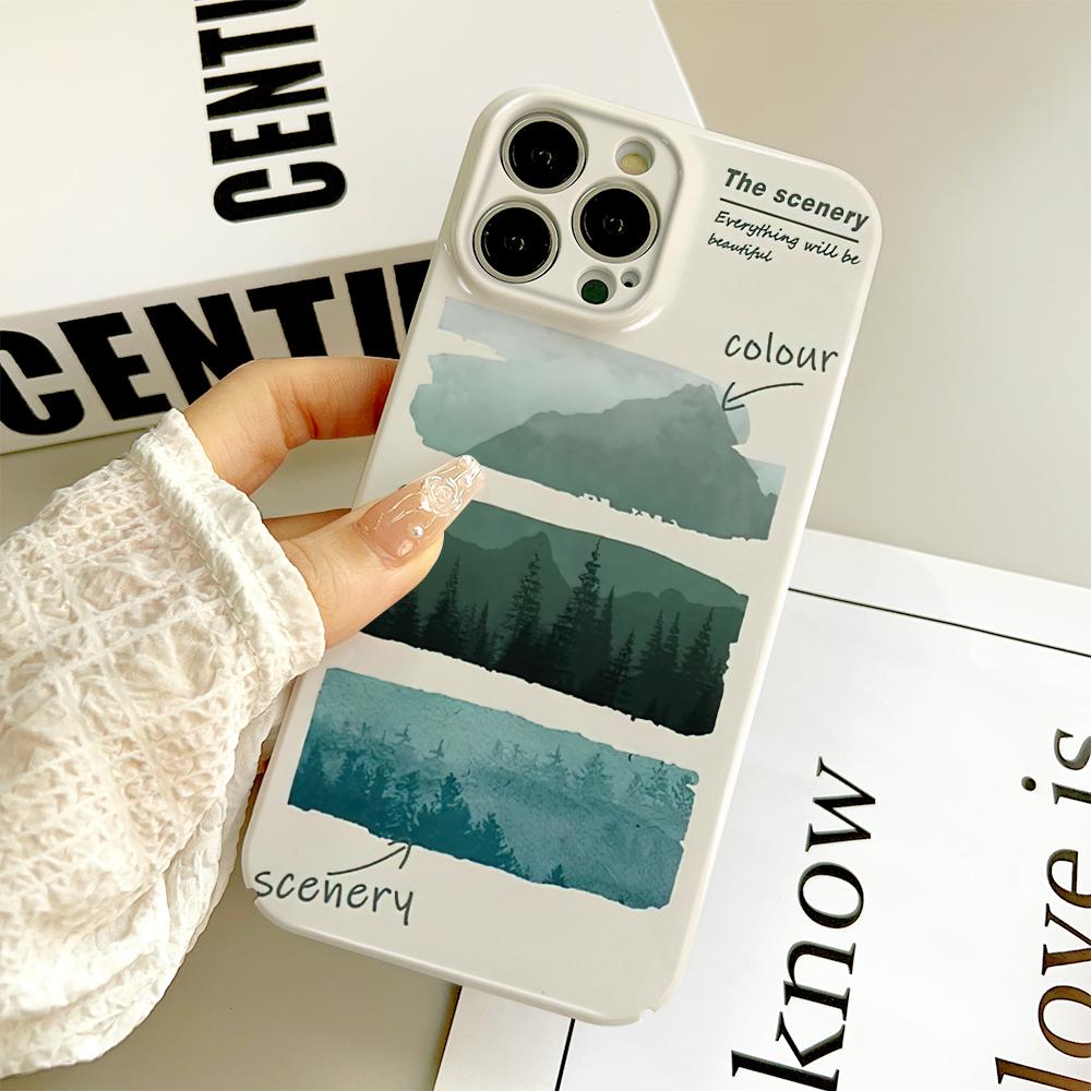 All-inclusive Film Phone Case Cartoon Fashion Design Hard Shell Full Cover Camera Protection Case for iPhone Samsung Xiaomi Poco Redmi Huawei Honor