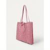 Cute Women's Plaid Tote Bag, Summer Bag, for Picnic