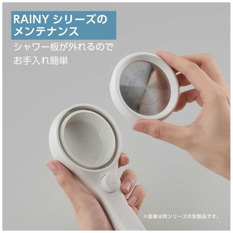 Sanei Shower Head Water-Saving "Rainy Metallic" NS313-81XA-CD