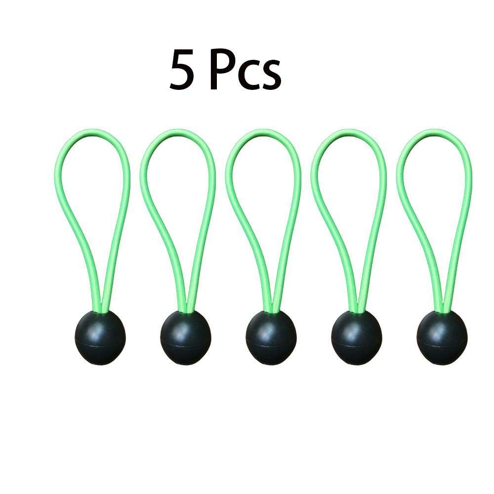 Ball Bungee Cords Portable Elastic Tent Fixing Rope Tarpaulin Awning Canopy Heavy Duty Tarp Tie Down Cords for Shelter Cargo