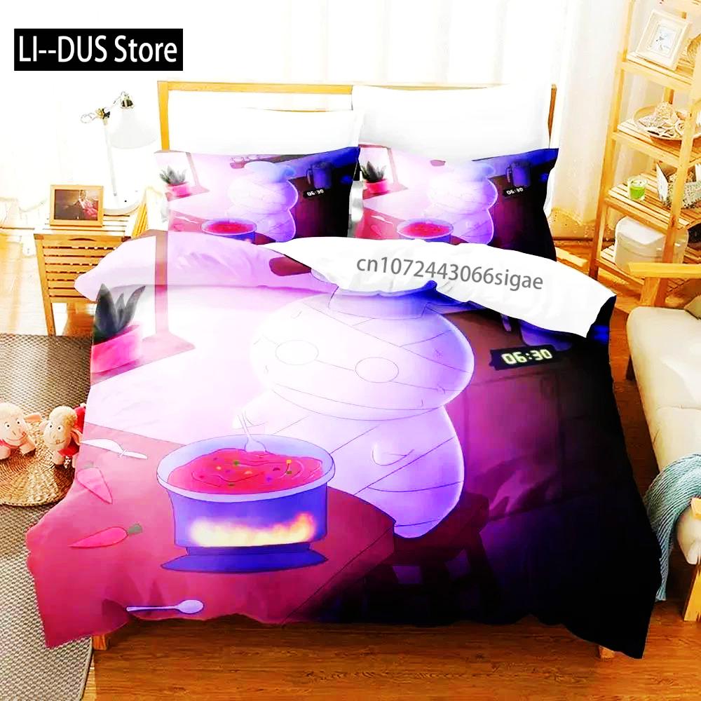 Anime How To Keep A Mummy Bedding Set Boys Girls Twin Queen Size Duvet Cover Pillowcase Bed Boys Adult Home Textileextile