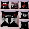 Rock Band D-Depeche Mode Kussenhoes Pluche Stof Zacht Dubbelzijdig Bedrukt Bank Kussenhoes Kleurvast Huisdecoratie Cadeau