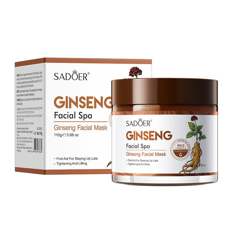 

Ginseng Apply Mask, Moisturize and Smooth Skin Mask Skin Care Products 110g
