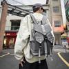 Schoolbag New Simple Backpack Casual Large Capacity Backpack Men's and Women's Versatile School Bag Outdoor Light Travel Bag