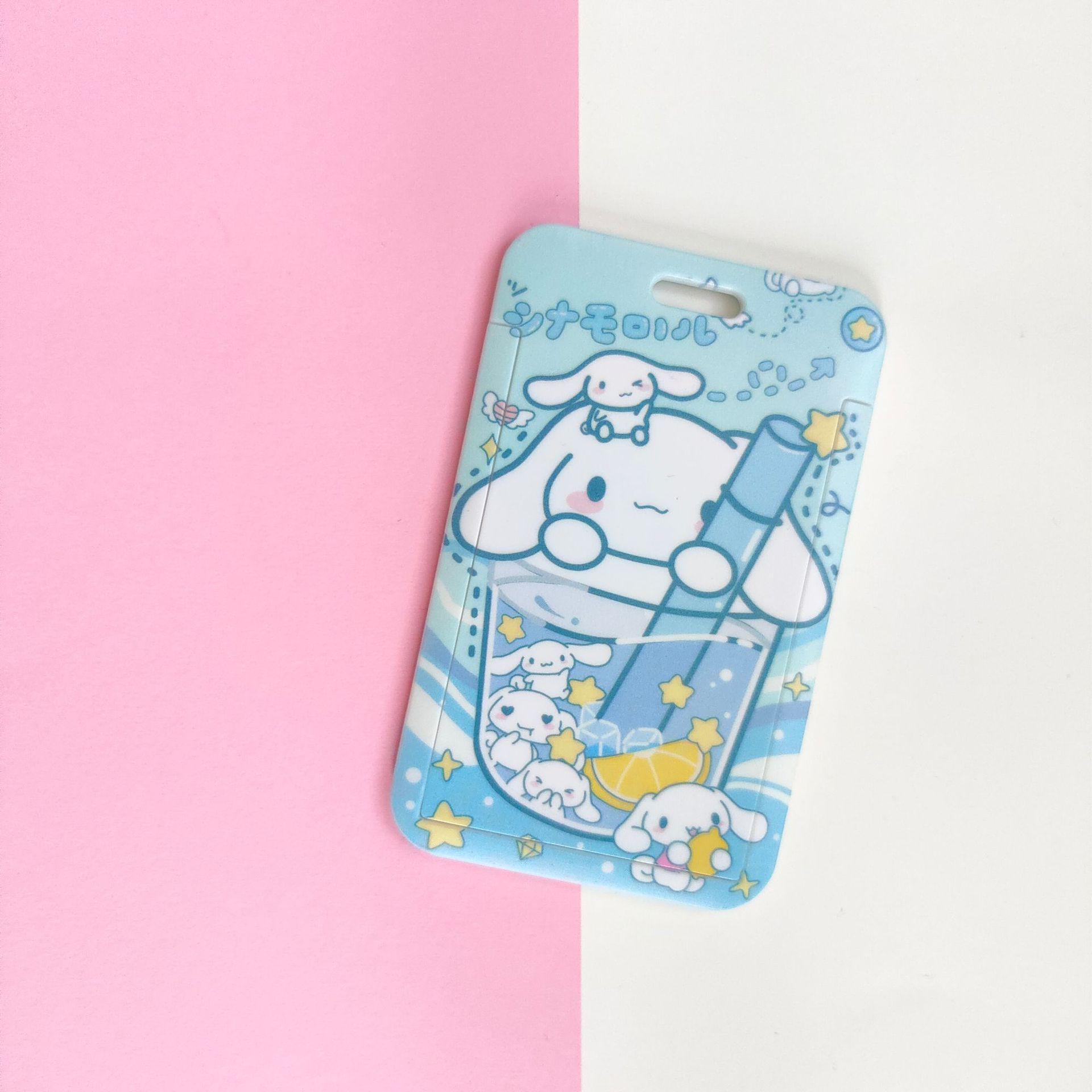 Sanrio Card Holder - Kuromi, My Melody & Cinnamon Design