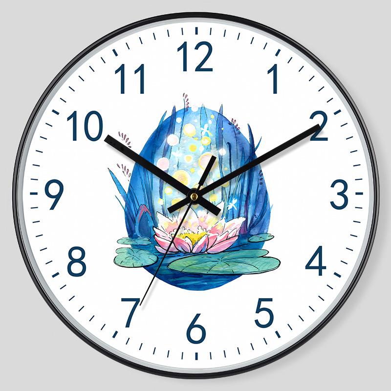 12 Inch 30CM Silent Wall Clock, Creative and Fashionable, Modern Home Clock, Living Room Simple Clock