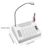 5-in-1 Professional Nail Vacuum Dust Extractor 30000 RPM 40W Electric Nail Drill with 48W/96W UV LED Nail Lamp