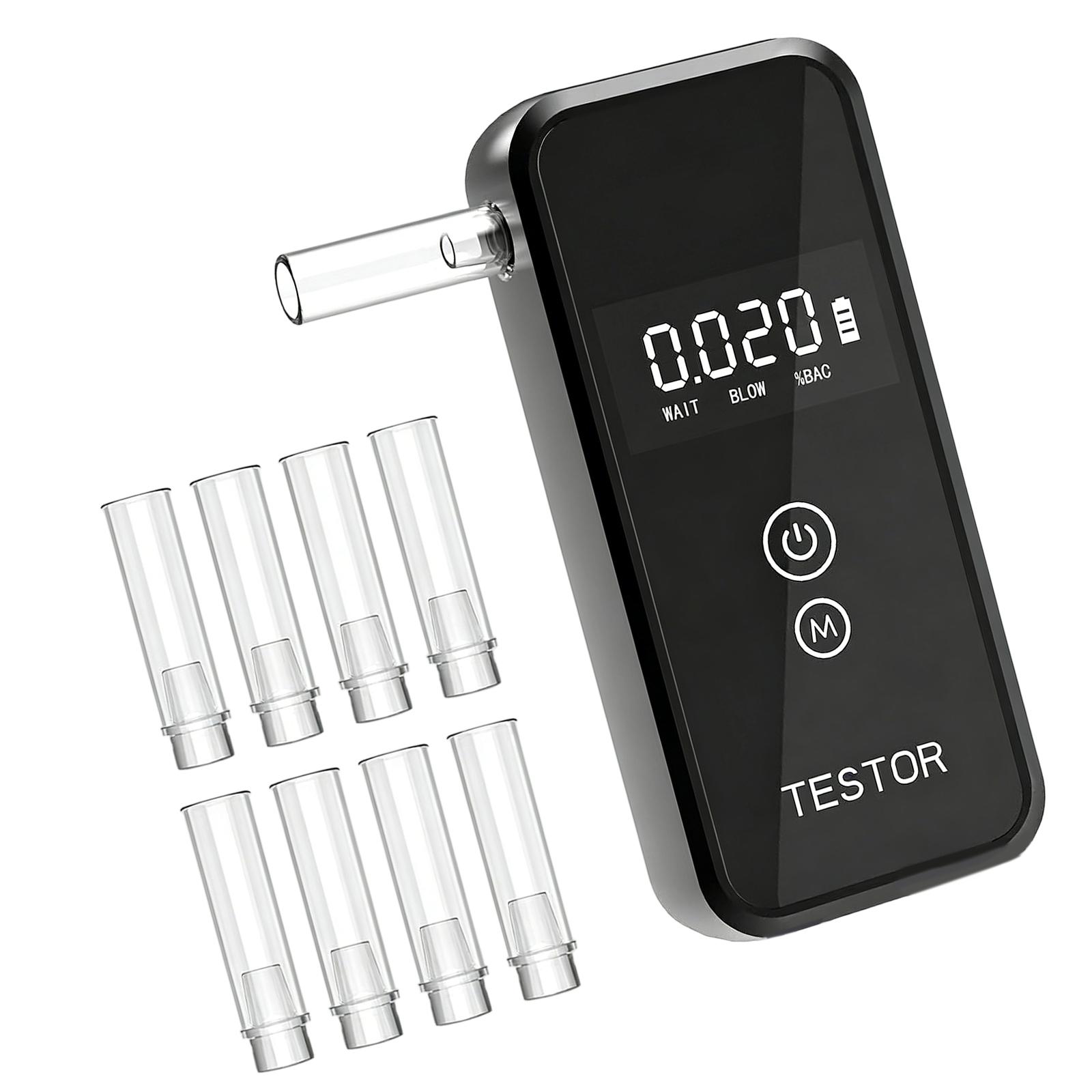 

Simple Operation Alcoholicity Tester One Button Activation Instantly Result Large LCD Display Oversized Fonts Easy for E 1