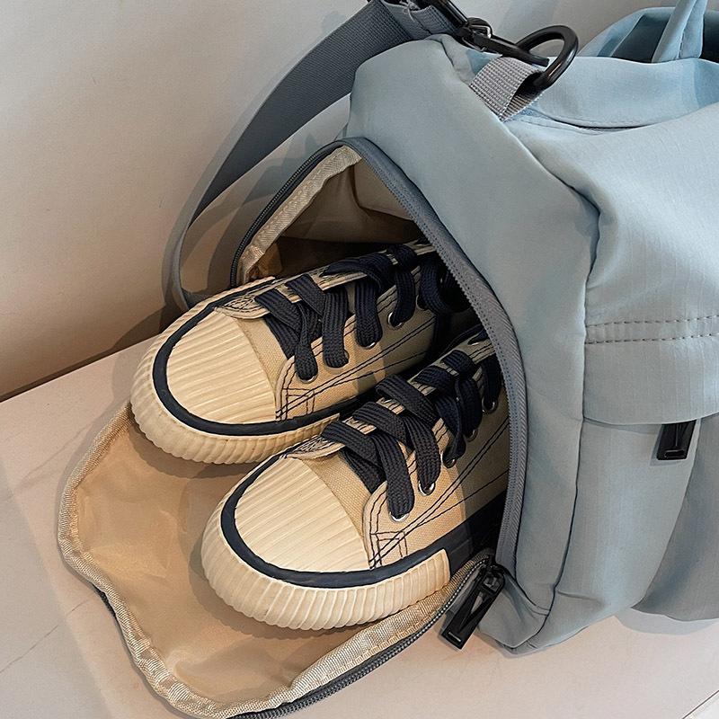Travel bag Large capacity dry and wet separation Business trip storage bag Short-haul luggage bag Light sports luggage Fitness bag