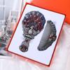 Hand-held Princess Make Up Mirror Vintage Folding Cosmetic  Mirror Vanity Mirror  Middle East