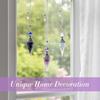 Amethyst Rainbow Stone Aquamarine Crystal Pendulum, Wiccan Supplies and Tools, Pendulos De Energia, Healing Crystals for Energy Balancing Chakra