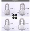 Factory Outlets Stainless Steel 304 Outdoor Padlock Waterproof  Anti-rust  Anti-theft  Corrosion-resistant Ocean Ships  Outdoor