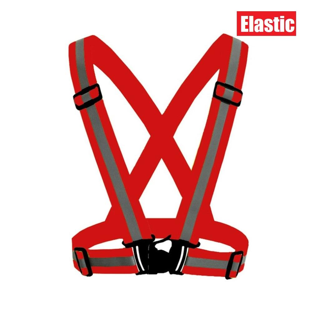 12 Colors Highlight Reflective Straps Adjustable Safety Vest Elastic Band for Adults and Children Night Running Riding Clothing