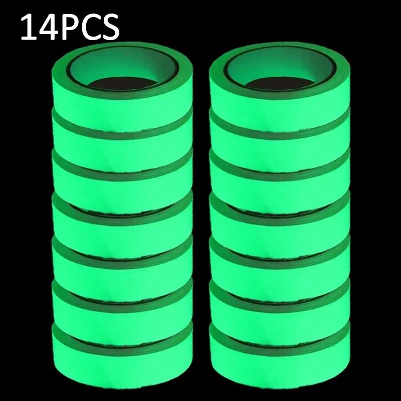3M Glow In The Dark Tape Luminescent Emergency Luminous Photoluminescent Stickers For Safety Egress Marker Stair Steps Exit Sign