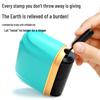 Roller Privacy Stamp with Smear-Proof Ink and Anti-Leak Cover