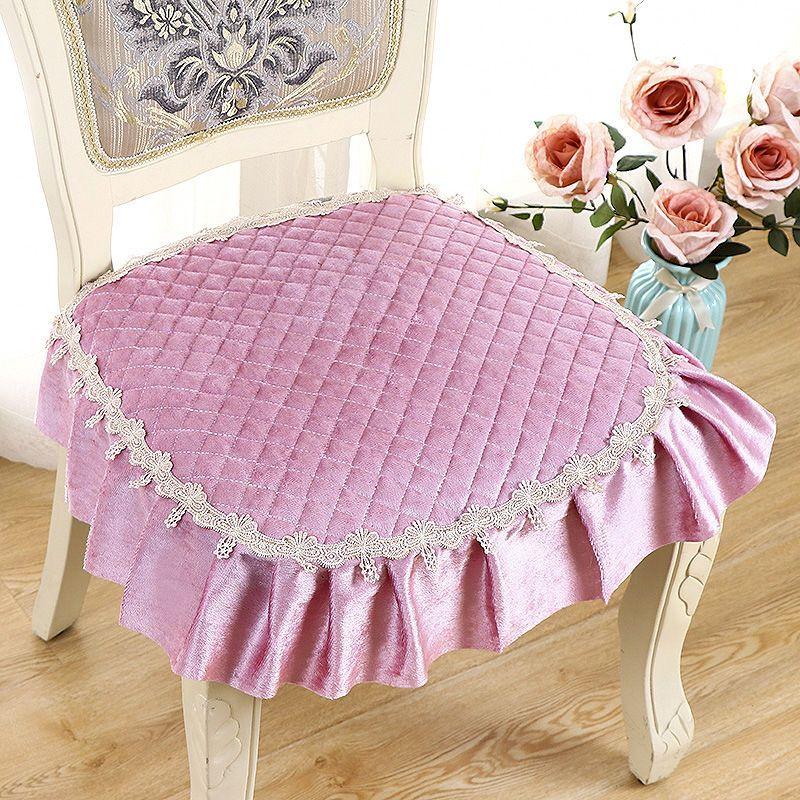 1 buc Perna de Scaun Antiderapantă pentru Casă și Birou - Lavabilă, Pernă de Scaun din Material Textil în Stil Contemporan pentru Scaune de Dining și Bucătărie