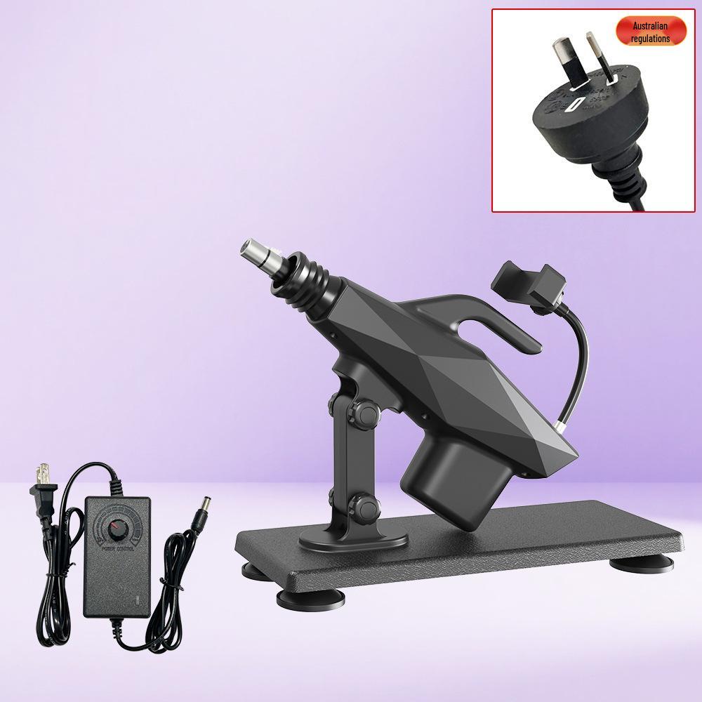 High-Speed Female Vibrator with Suction Cup & Realistic Dildo