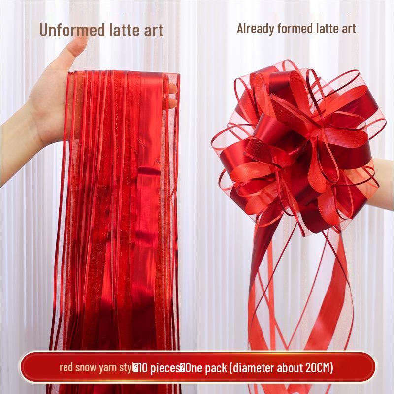 Rural Wedding Décor Set: Quilt, Trousseau, Car Ribbons & Room Decorations